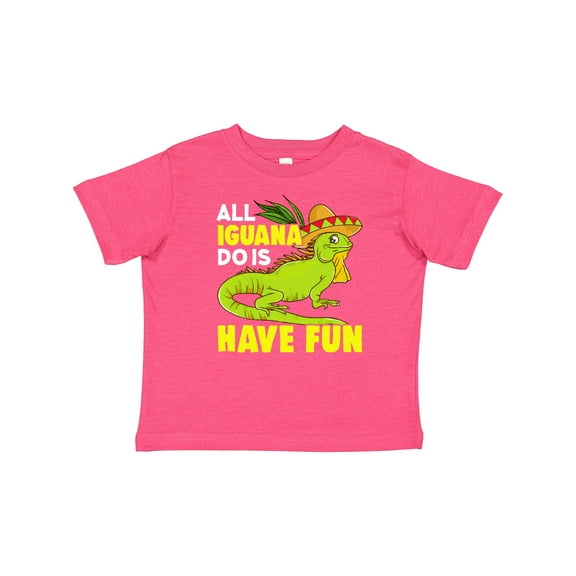 Inktastic Iguana Funny Pet Boys or Girls Toddler T-Shirt