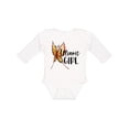 thumbnail image 1 of Inktastic Illinois Girl- Butterfly Girls Long Sleeve Baby Bodysuit, 1 of 5