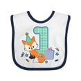 thumbnail image 1 of Inktastic Im 1 Years Old with Fox Boys or Girls Baby Bib, 1 of 4