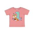 thumbnail image 1 of Inktastic Im 1 Years Old with Fox Boys or Girls Baby T-Shirt, 1 of 5