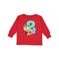 thumbnail image 1 of Inktastic Im 2 Years Old With Fox Boys or Girls Long Sleeve Toddler T-Shirt, 1 of 5