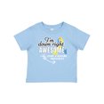 thumbnail image 1 of Inktastic Im Down Right Awesome Down Syndrome Awareness with Arrow Boys or Girls Baby T-Shirt, 1 of 5