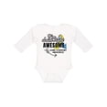 thumbnail image 1 of Inktastic Im Down Right Awesome Down Syndrome Awareness with Arrow Boys or Girls Long Sleeve Baby Bodysuit, 1 of 5