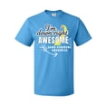 thumbnail image 1 of Inktastic Im Down Right Awesome Down Syndrome Awareness with Arrow T-Shirt, 1 of 5