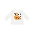 thumbnail image 1 of Inktastic Im Four Pizza Birthday Party Boys or Girls Long Sleeve Toddler T-Shirt, 1 of 5