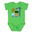 thumbnail image 1 of Inktastic Im Gonna Be a Big Brother- Truck and Crane Boys Baby Bodysuit, 1 of 5