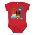 thumbnail image 1 of Inktastic Im Gonna Be a Big Brother- Truck and Crane Boys Baby Bodysuit, 1 of 5