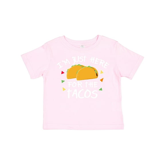 Inktastic I'm Just Here for the Tacos Cinco De Mayo Boys or Girls Toddler T-Shirt