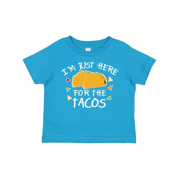 Inktastic I'm Just Here for the Tacos Cinco De Mayo Boys or Girls Toddler T-Shirt