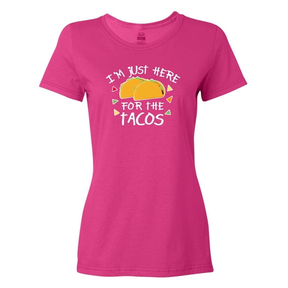 Inktastic Im Just Here for the Tacos Cinco De Mayo Women's T-Shirt