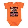 thumbnail image 1 of Inktastic Im Not Just Daddys Little Im a Truckers Daughter Girls Baby Bodysuit, 1 of 5