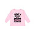 thumbnail image 1 of Inktastic Im Not Just Daddys Little Im a Truckers Daughter Girls Long Sleeve Toddler T-Shirt, 1 of 5