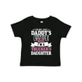 thumbnail image 1 of Inktastic Im Not Just Daddys Little Im a Truckers Daughter Girls Toddler T-Shirt, 1 of 5
