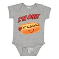 thumbnail image 1 of Inktastic Im One Hot Dog First Birthday Boys or Girls Baby Bodysuit, 1 of 5