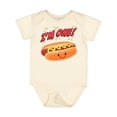 thumbnail image 1 of Inktastic Im One Hot Dog First Birthday Boys or Girls Baby Bodysuit, 1 of 5