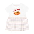 thumbnail image 1 of Inktastic Im One Hot Dog First Birthday Girls Baby Dress, 1 of 5
