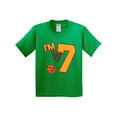 thumbnail image 1 of Inktastic Im Seven Seventh Birthday Basketball Youth T-Shirt, 1 of 5