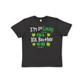 thumbnail image 1 of Inktastic Im So Lucky Im a Big Brother to Be Youth T-Shirt, 1 of 5