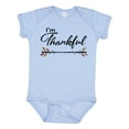thumbnail image 1 of Inktastic Im Thankful- Thanksgiving with autumn branch Boys or Girls Baby Bodysuit, 1 of 5