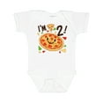 thumbnail image 1 of Inktastic Im Two Pizza Birthday Party Boys or Girls Baby Bodysuit, 1 of 5