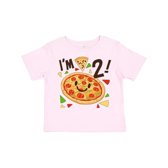 Inktastic Im Two Pizza Birthday Party Boys or Girls Toddler T-Shirt