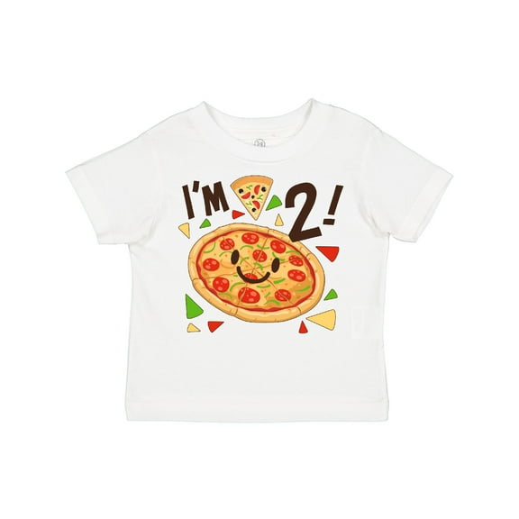Inktastic Im Two Pizza Birthday Party Boys or Girls Toddler T-Shirt