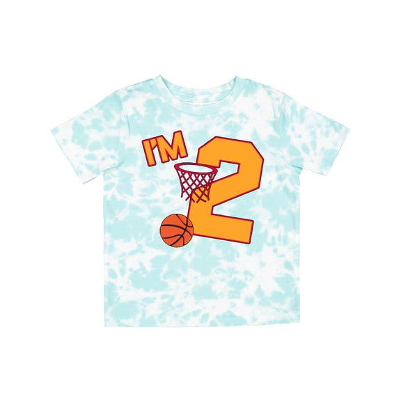 Inktastic Im Two Second Birthday Basketball Boys or Girls Toddler T-Shirt