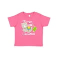 thumbnail image 1 of Inktastic Im Two and Llamazing with Llama and Cactus Boys or Girls Baby T-Shirt, 1 of 5