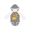thumbnail image 1 of Inktastic Im Two- taco birthday party Boys or Girls Long Sleeve Baby Bodysuit, 1 of 5