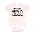 thumbnail image 1 of Inktastic Im a Happy Ray of Sunshine with Happy Sun Boys or Girls Baby Bodysuit, 1 of 5