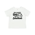 thumbnail image 1 of Inktastic Im a Happy Ray of Sunshine with Happy Sun Boys or Girls Baby T-Shirt, 1 of 5