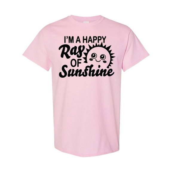 Inktastic Im a Happy Ray of Sunshine with Happy Sun T-Shirt