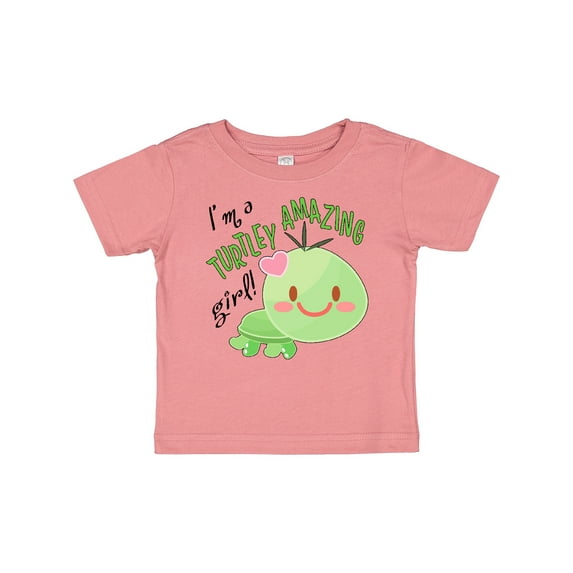 Inktastic Im a Turtle-ly Amazing Girl Cute Turtle Girls Baby T-Shirt