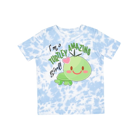 Inktastic Im a Turtle-ly Amazing Girl- Cute Turtle Girls Toddler T-Shirt