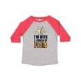 thumbnail image 1 of Inktastic Im with a Bunch of Fools with Jester Hat April Fools Day Boys or Girls Toddler T-Shirt, 1 of 5