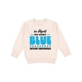 thumbnail image 1 of Inktastic In April We Wear Blue-autism Awareness Toddler Sweatshirt, 1 of 4
