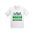 thumbnail image 1 of Inktastic In March We Wear Green Cerebral Palsy Awareness Youth T-Shirt, 1 of 5