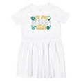 thumbnail image 1 of Inktastic In My Big Sis Era Retro with Flowers Girls Toddler Dress, 1 of 5