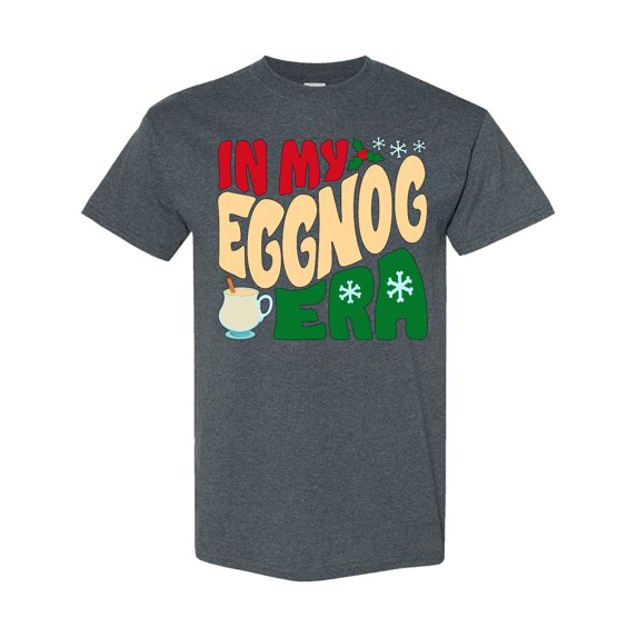 Inktastic In My Eggnog Era Christmas Holiday Treat T-Shirt