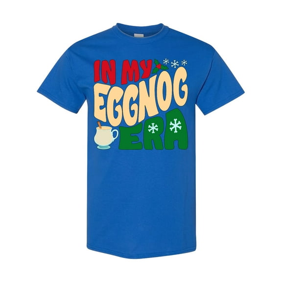 Inktastic In My Eggnog Era Christmas Holiday Treat T-Shirt