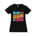 thumbnail image 1 of Inktastic In My Grandma Era Women's Plus Size V-Neck T-Shirt, 1 of 5