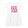 thumbnail image 1 of Inktastic In My Kindergarten Era Girls Toddler Dress, 1 of 5