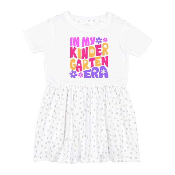 Inktastic In My Kindergarten Era Girls Toddler Dress