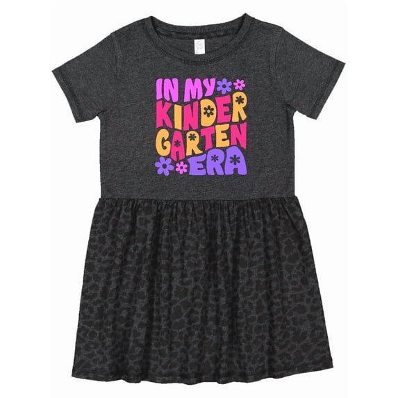 Inktastic In My Kindergarten Era Girls Toddler Dress