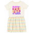 thumbnail image 1 of Inktastic In My Kindergarten Era Girls Toddler Dress, 1 of 5