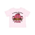 thumbnail image 1 of Inktastic In October We Wear Pink with Ribbon and Pink Pumpkins Boys or Girls Toddler T-Shirt, 1 of 5