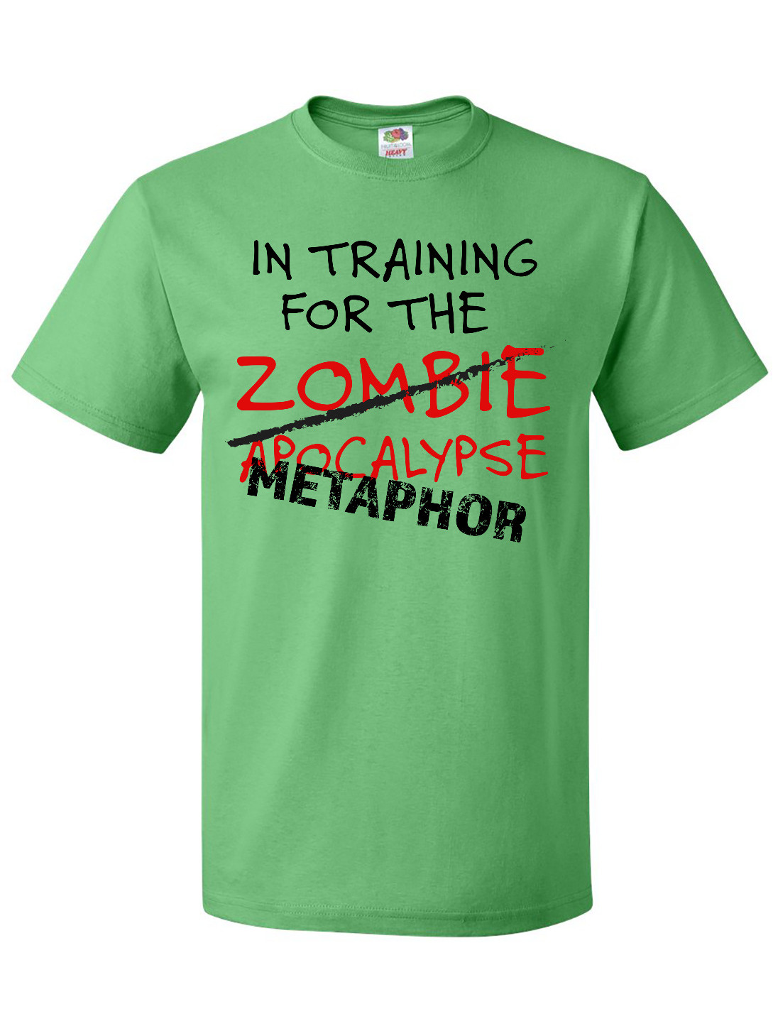 Inktastic In Training for the Zombie ApocalypseMetaphor TShirt