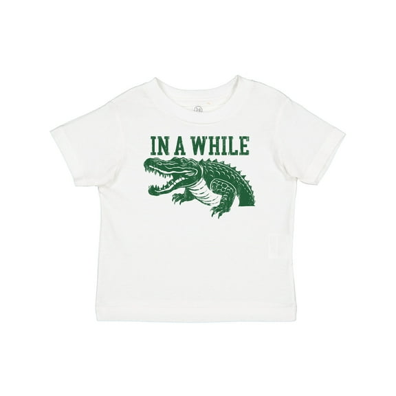 Inktastic In a While Crocodile Boys or Girls Baby T-Shirt