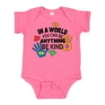 thumbnail image 1 of Inktastic In a World You Can Be Anything Be Kind Autism Awareness Boys or Girls Baby Bodysuit, 1 of 5