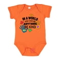 thumbnail image 1 of Inktastic In a World You Can Be Anything Be Kind Autism Awareness Boys or Girls Baby Bodysuit, 1 of 5
